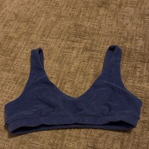 Elegant Navy Blue Women's Bralette